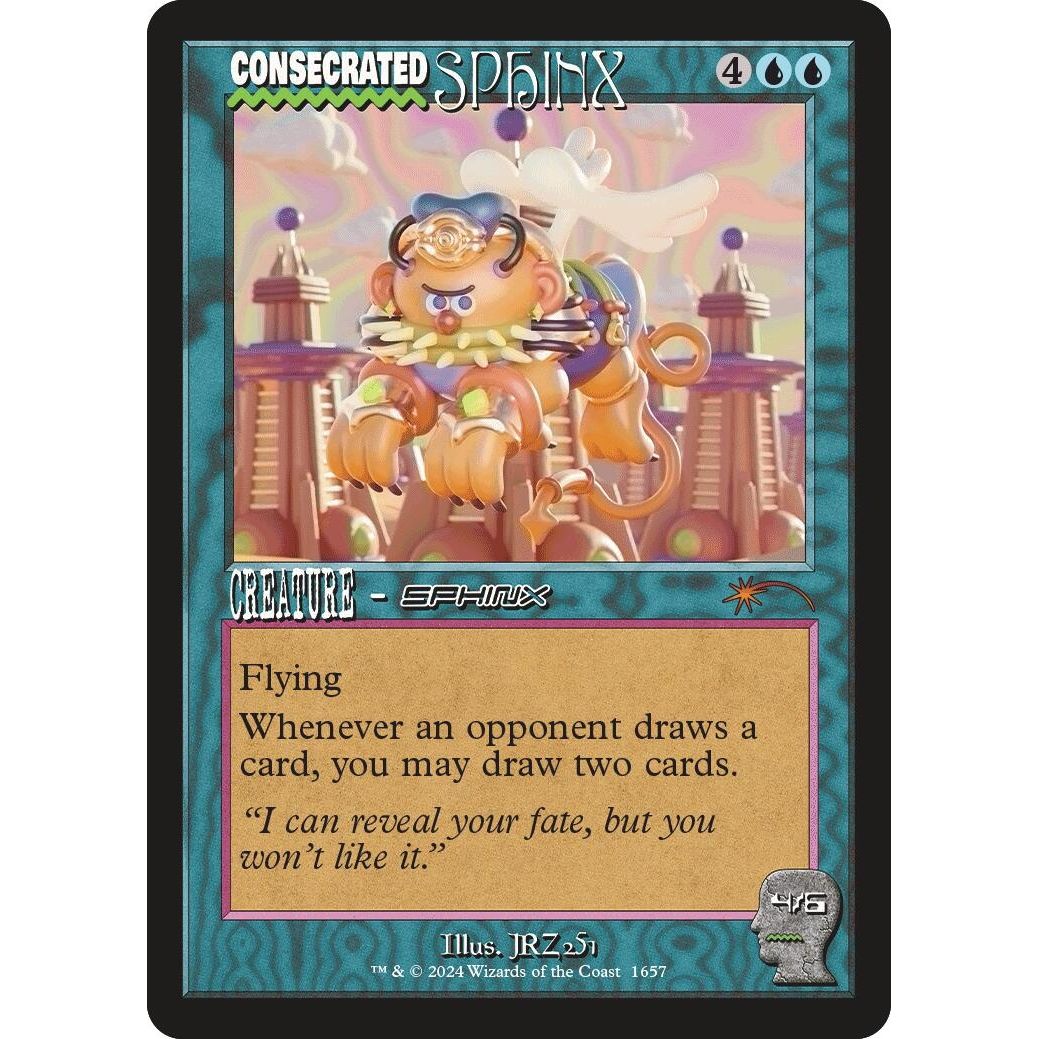 Image for Consecrated Sphinx (1657) (1657) (SLD) - Magic: The Gathering