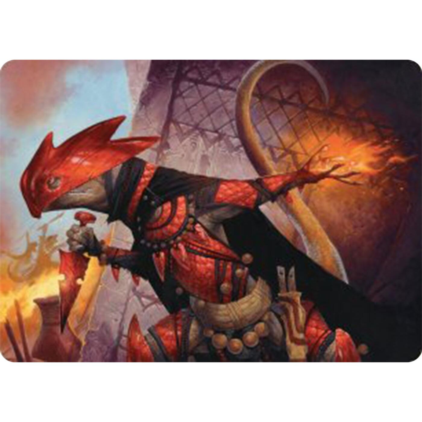 Image for Cindering Cutthroat Art Card (26) (ASBLB) - Magic: The Gathering