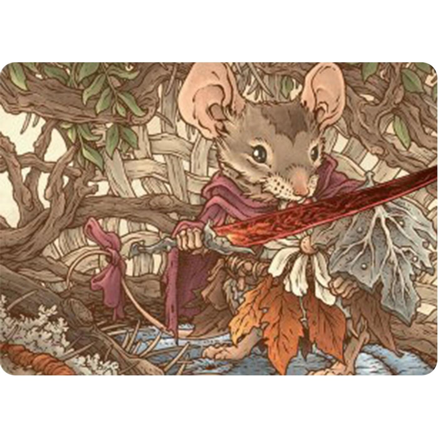 Image for Mabel, Heir to Cragflame Art Card (45) (ASBLB) - Magic: The Gathering