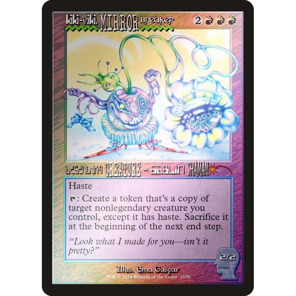 Image for Kiki-Jiki, Mirror Breaker (Rainbow Foil) (1659) (SLD) - Magic: The Gathering