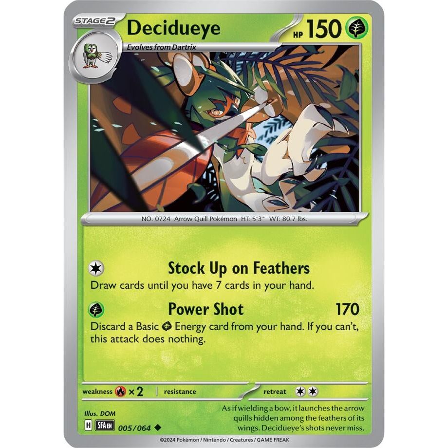 Image for Decidueye (005/064) (SFA) - Pokemon
