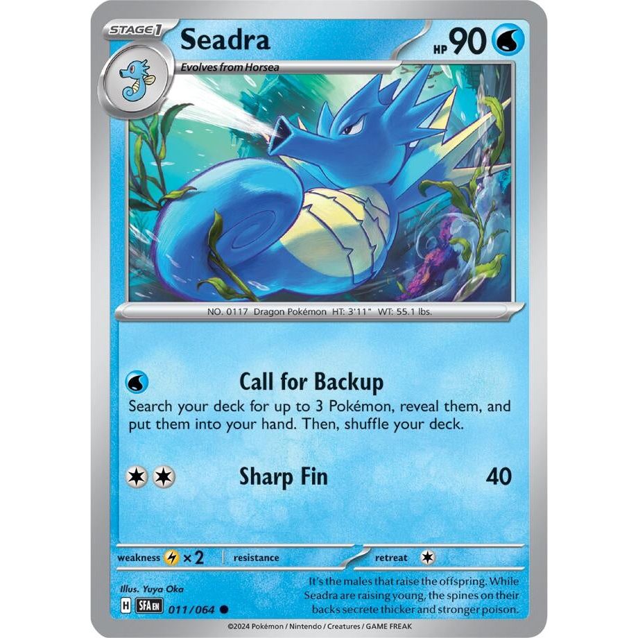 Image for Seadra (011/064) (SFA) - Pokemon