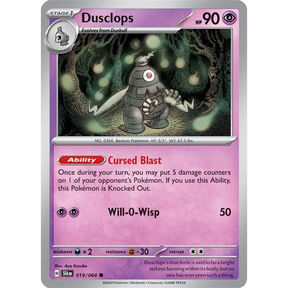 Image for Dusclops (019/064) (SFA) - Pokemon