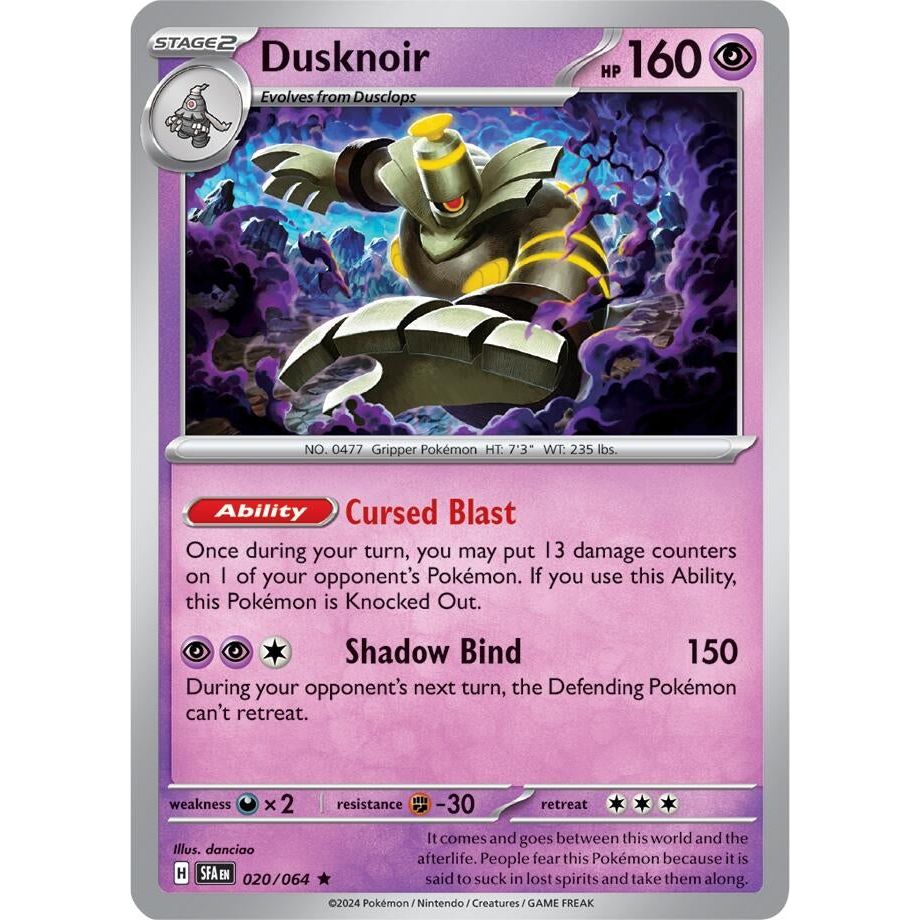 Image for Dusknoir (020/064) (SFA) - Pokemon
