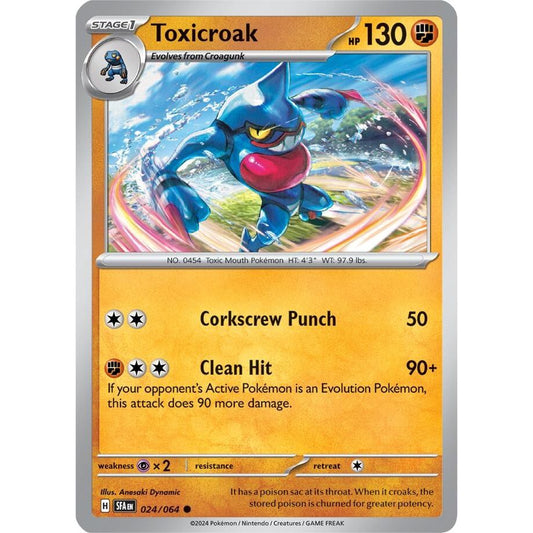 Image for Toxicroak (024/064) (SFA) - Pokemon