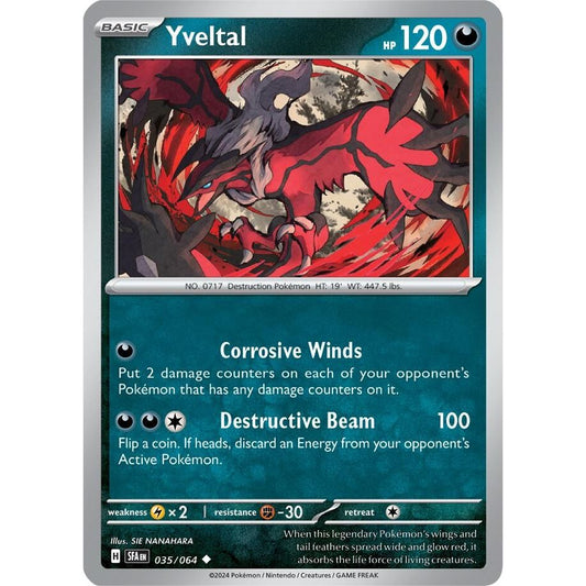 Image for Yveltal (035/064) (SFA) - Pokemon