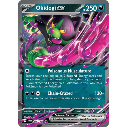 Image for Okidogi ex (036/064) (SFA) - Pokemon