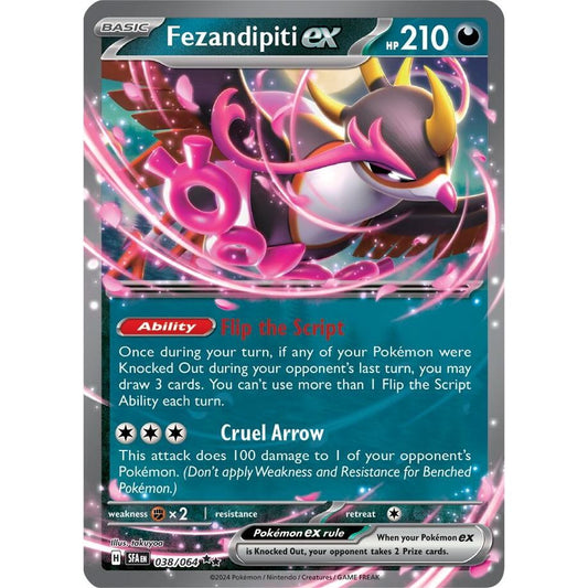 Image for Fezandipiti ex (038/064) (SFA) - Pokemon
