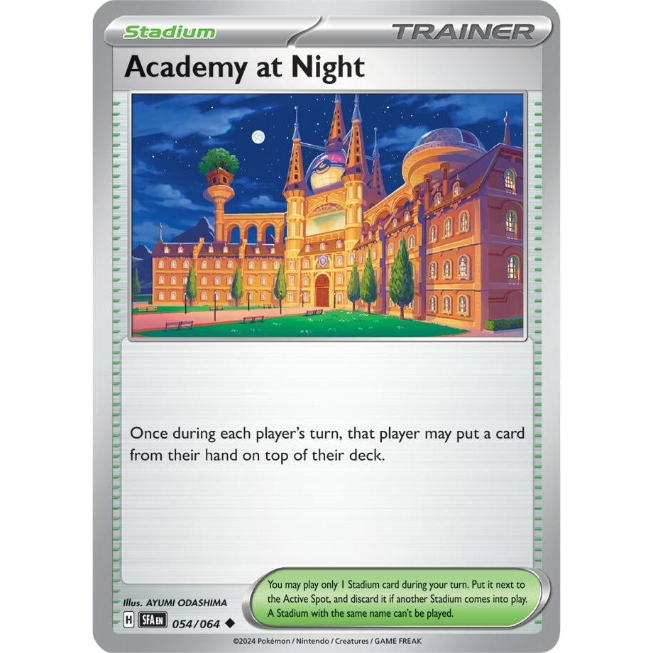 Image for Academy at Night (054/064) (SFA) - Pokemon