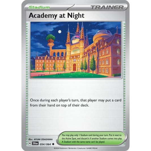 Image for Academy at Night (054/064) (SFA) - Pokemon