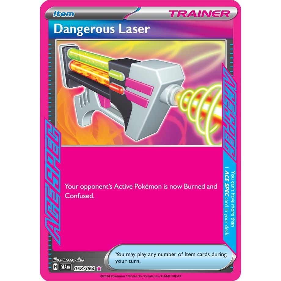 Image for Dangerous Laser (058/064) (SFA) - Pokemon