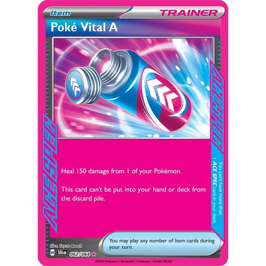 Image for Poke Vital A (062/064) (SFA) - Pokemon