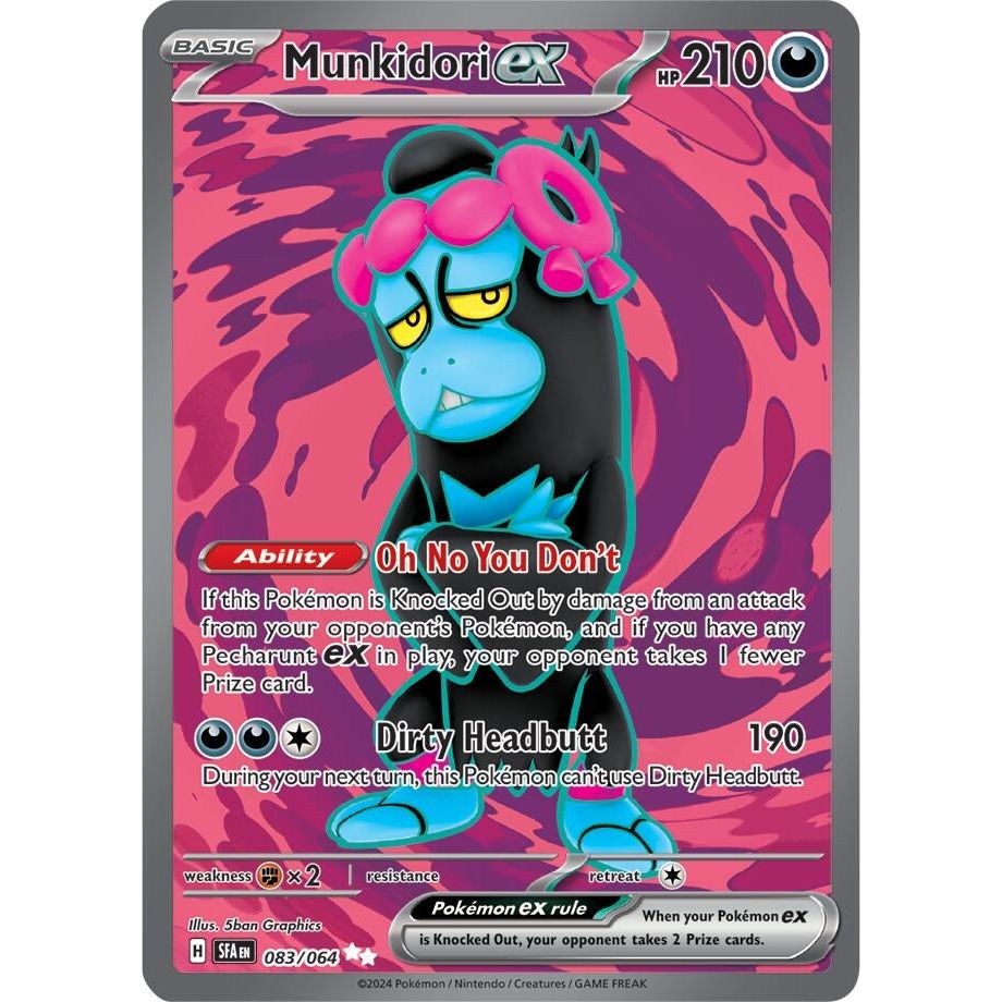 Image for Munkidori ex (083/064) (SFA) - Pokemon