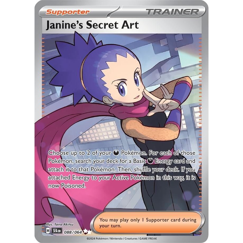 Image for Janine's Secret Art (088/064) (SFA) - Pokemon