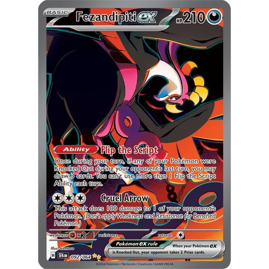 Image for Fezandipiti ex (092/064) (SFA) - Pokemon