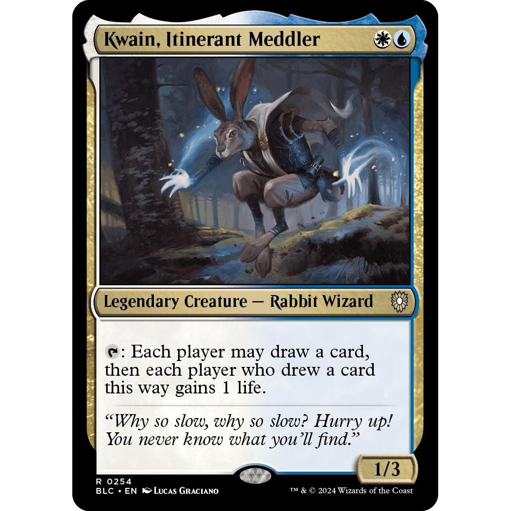 Image for Kwain, Itinerant Meddler (254) (BLC) - Magic: The Gathering