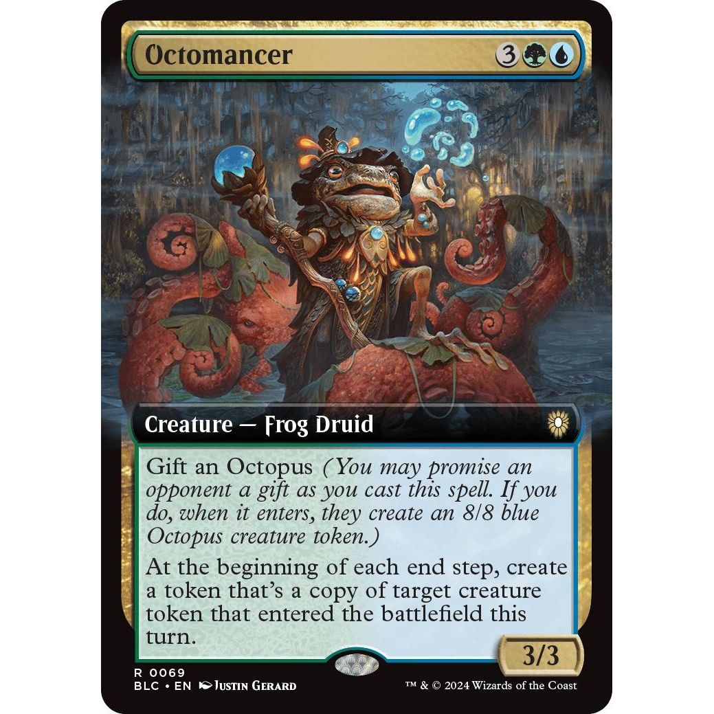 Image for Octomancer (Extended Art) (69) (BLC) - Magic: The Gathering