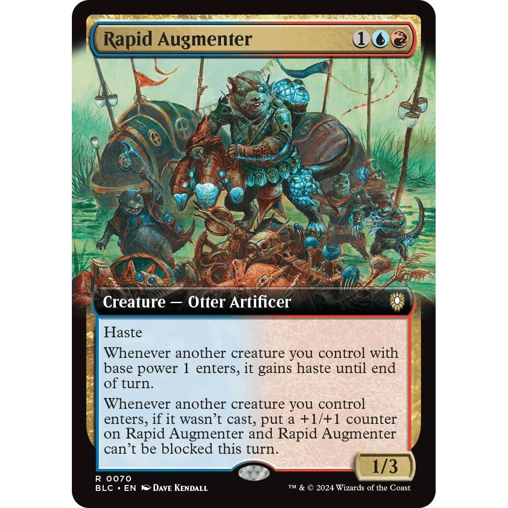 Image for Rapid Augmenter (Extended Art) (70) (BLC) - Magic: The Gathering