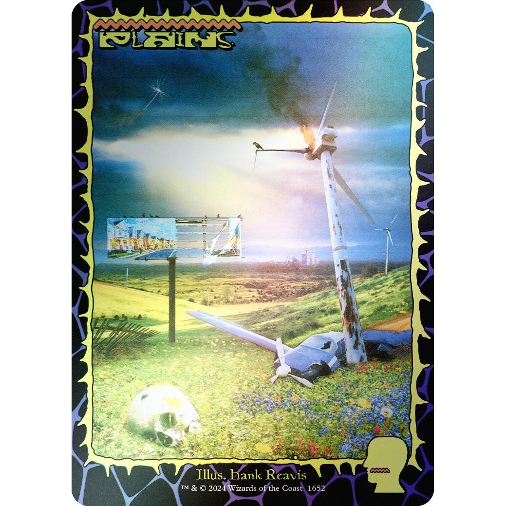 Image for Plains (1652) (Rainbow Foil) (1652) (SLD) - Magic: The Gathering