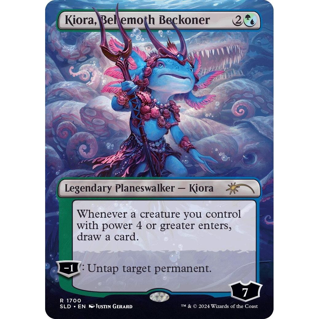 Image for Kiora, Behemoth Beckoner (1700) (SLD) - Magic: The Gathering