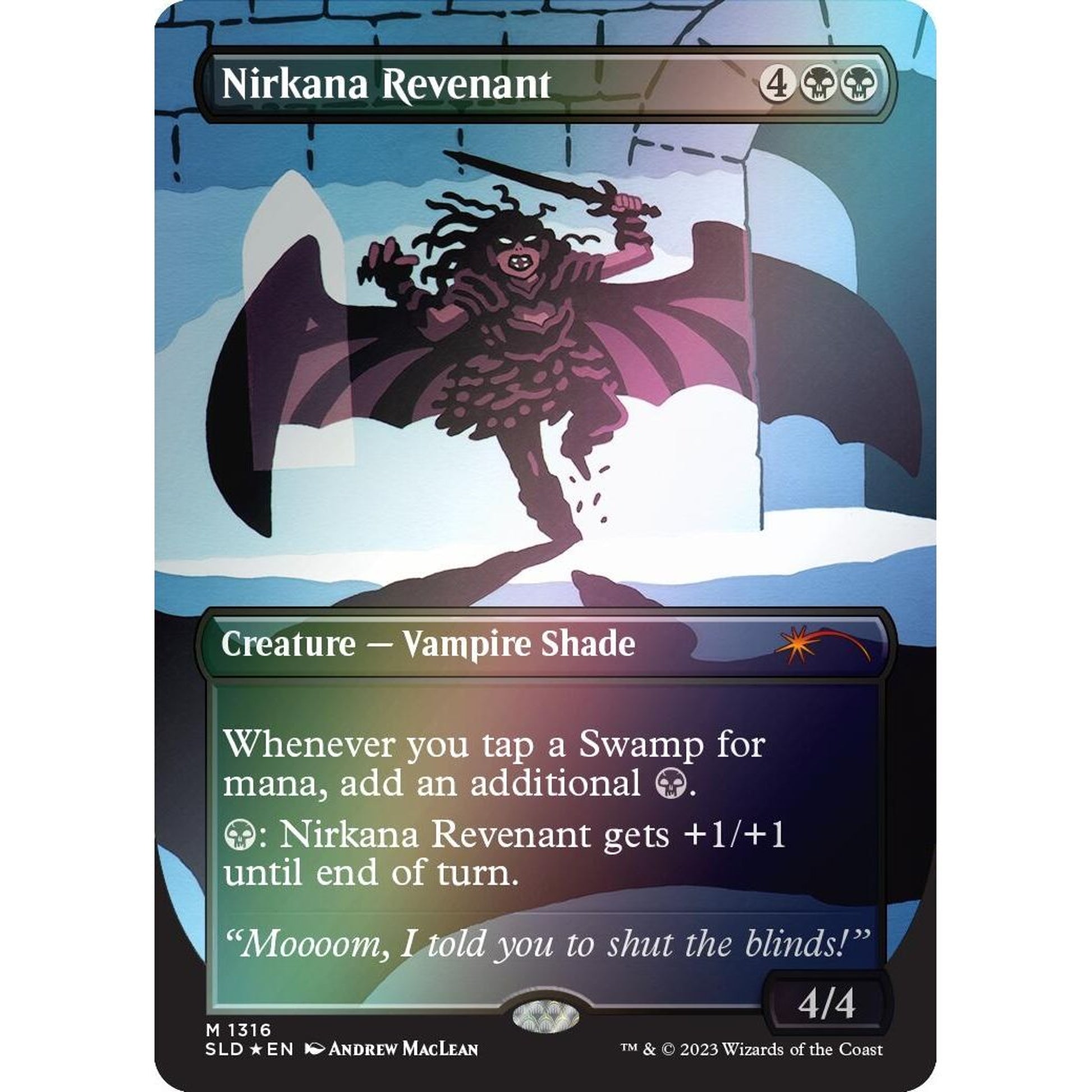 Image for Nirkana Revenant (Rainbow Foil) (1316) (SLD) - Magic: The Gathering