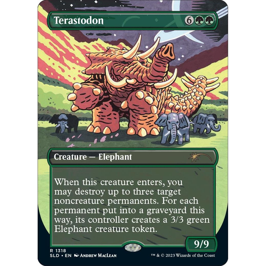 Image for Terastodon (1318) (SLD) - Magic: The Gathering