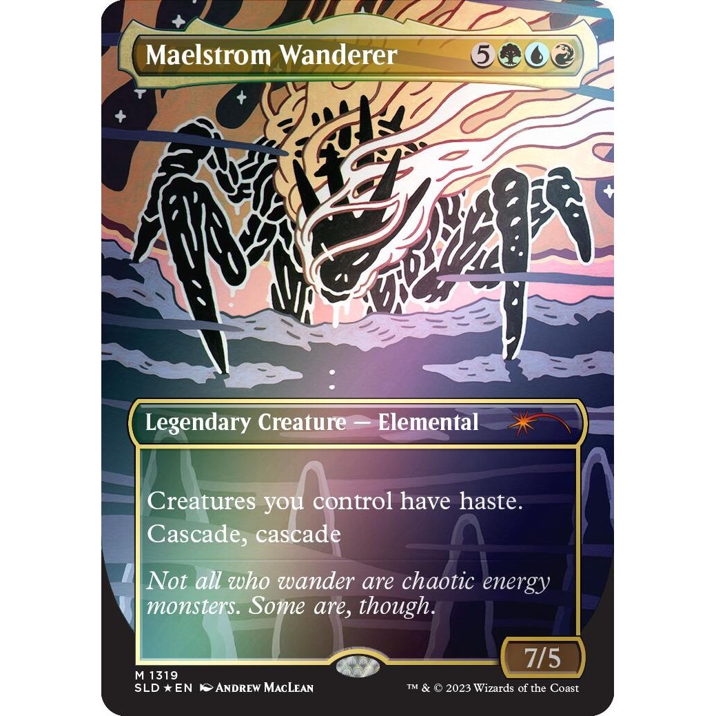 Image for Maelstrom Wanderer (Rainbow Foil) (1319) (SLD) - Magic: The Gathering