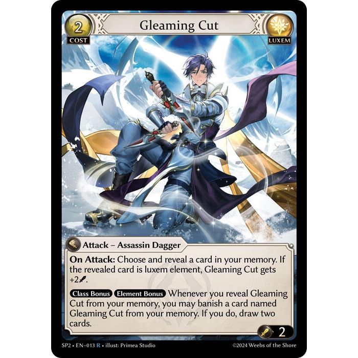 Image for Gleaming Cut (013) (SP2) - Grand Archive TCG