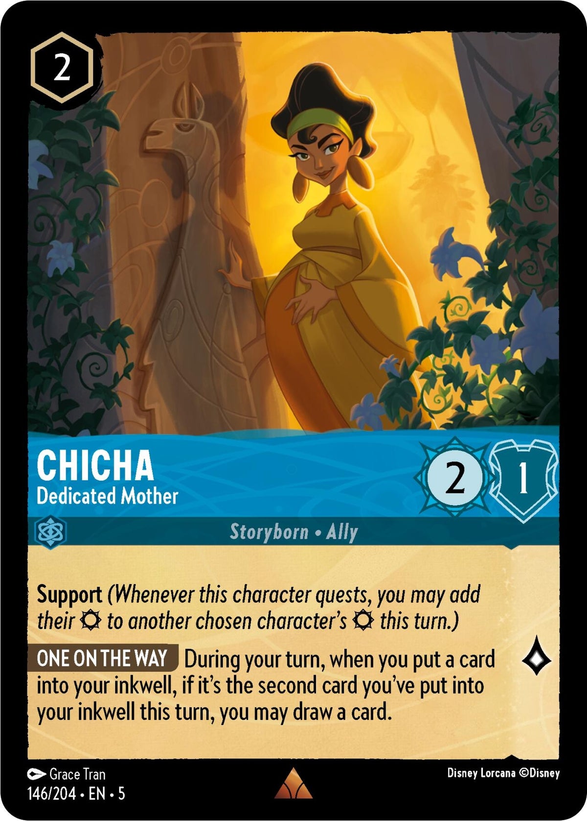 Image for Chicha - Dedicated Mother (146/204) (5) - Disney Lorcana