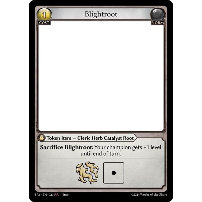 Image for Blightroot (029) (SP2) - Grand Archive TCG