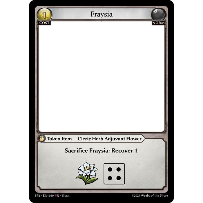 Image for Fraysia (030) (SP2) - Grand Archive TCG