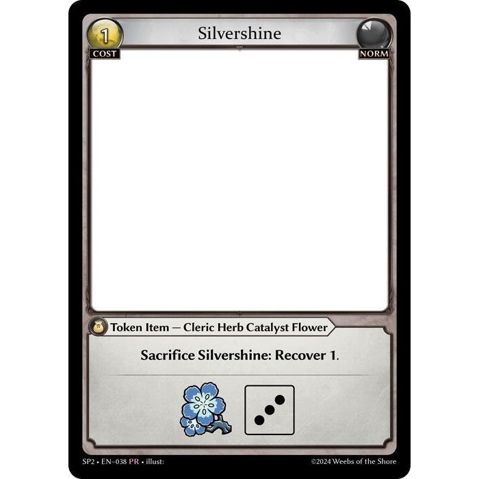 Image for Silvershine (038) (SP2) - Grand Archive TCG