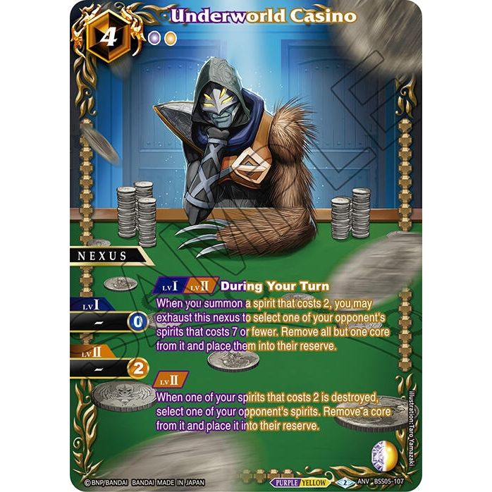 Image for Underworld Casino (Box Topper) (BSS05-107) (BSSP) - Battle Spirits Saga