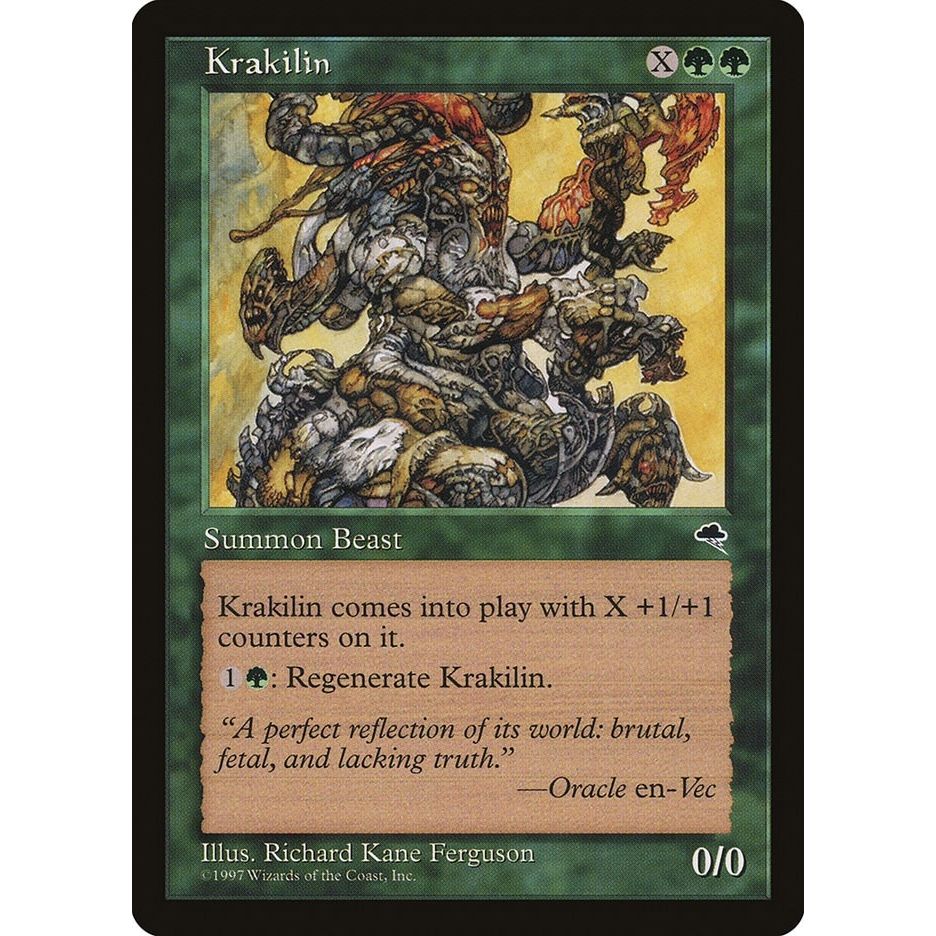 Image for Krakilin (235) (TMP) - Magic: The Gathering