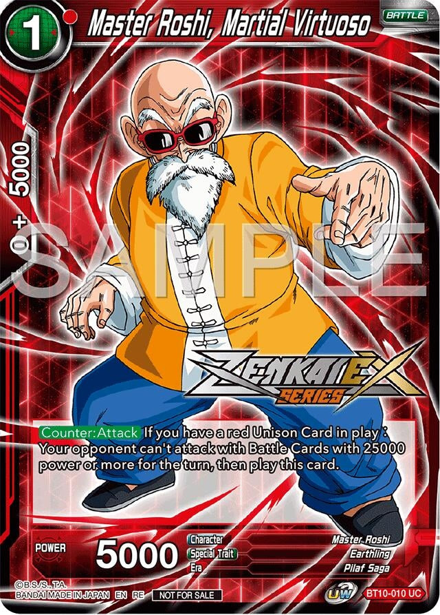 Image for Master Roshi, Martial Virtuoso (Event Pack 15) (BT10-010) (PR) - Dragon Ball Super: Masters