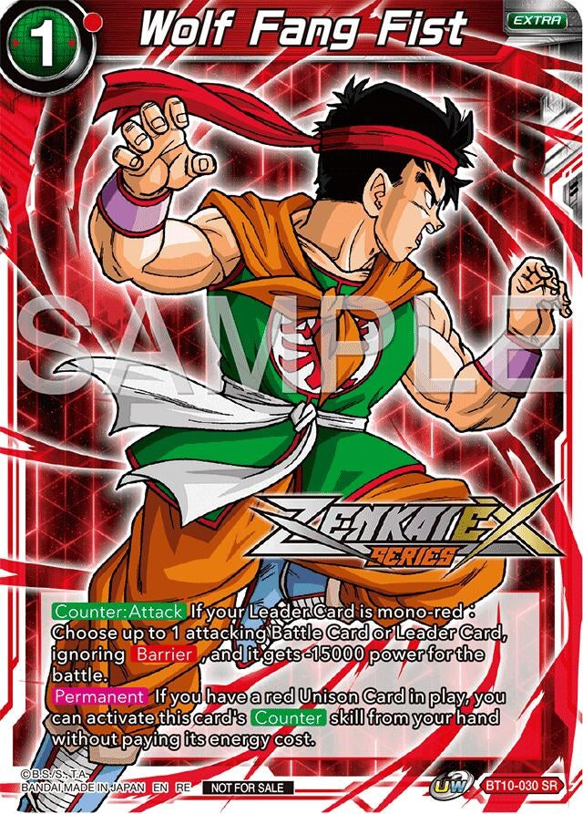 Image for Wolf Fang Fist (Event Pack 15) (BT10-030) (PR) - Dragon Ball Super: Masters