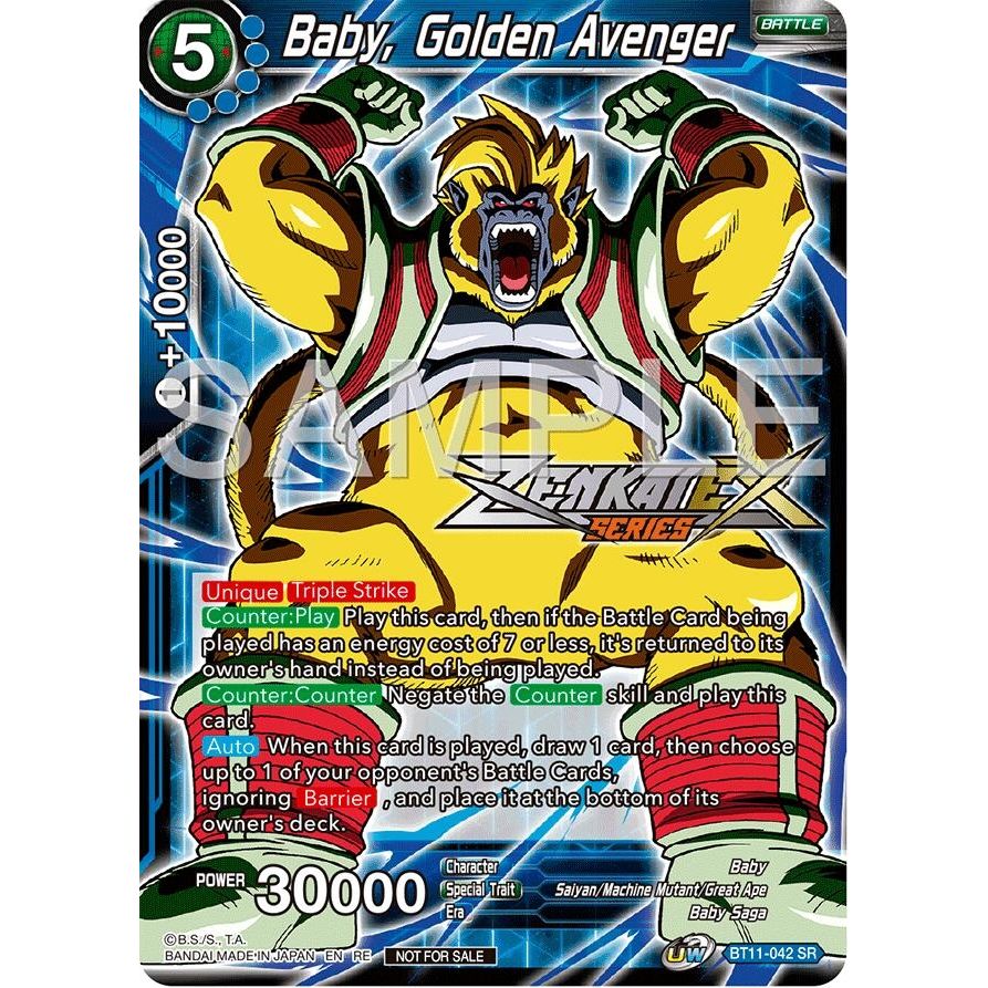 Image for Baby, Golden Avenger (Event Pack 15) (BT11-042) (PR) - Dragon Ball Super: Masters