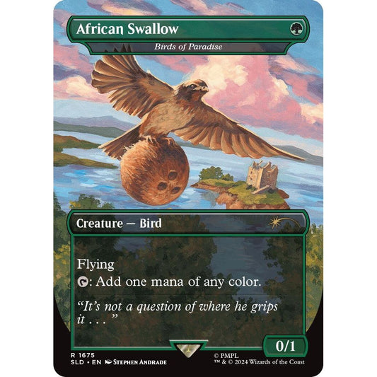 Image for African Swallow - Birds of Paradise (1675) (SLD) - Magic: The Gathering