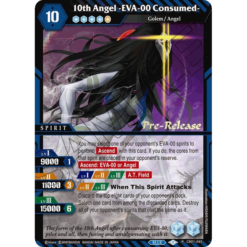Image for 10th Angel -EVA-00 Consumed- (CB01-045) (CB01 PRE) - Battle Spirits Saga