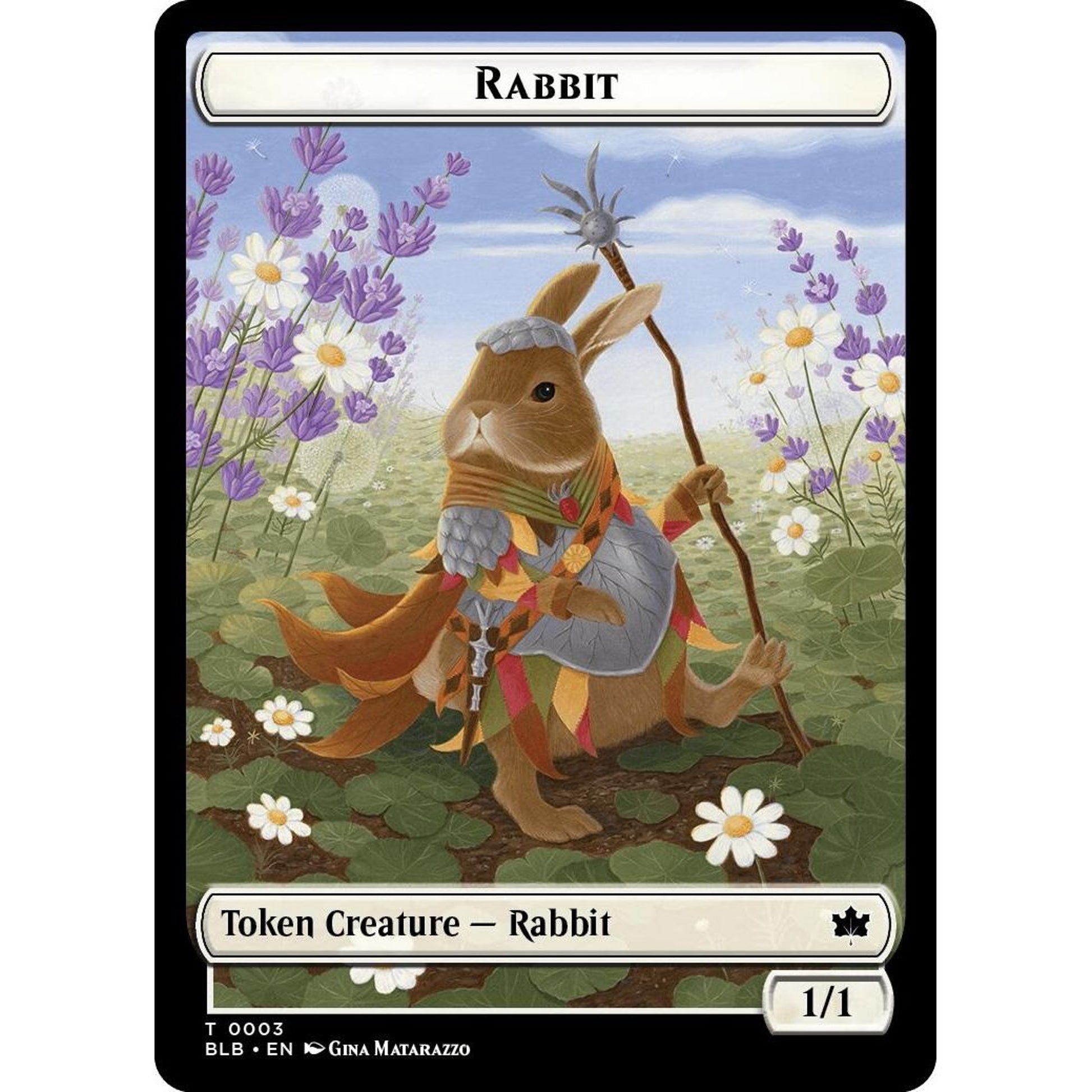 Image for Rabbit // Treasure Double-Sided Token (3 // 29) (BLB) - Magic: The Gathering