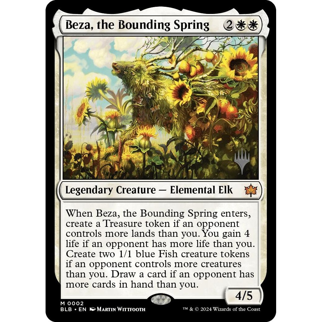 Image for Beza, the Bounding Spring (2) (PPBLB) - Magic: The Gathering