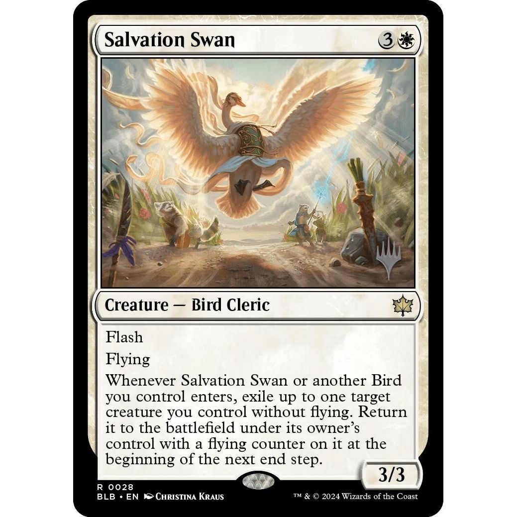 Image for Salvation Swan (28) (PPBLB) - Magic: The Gathering