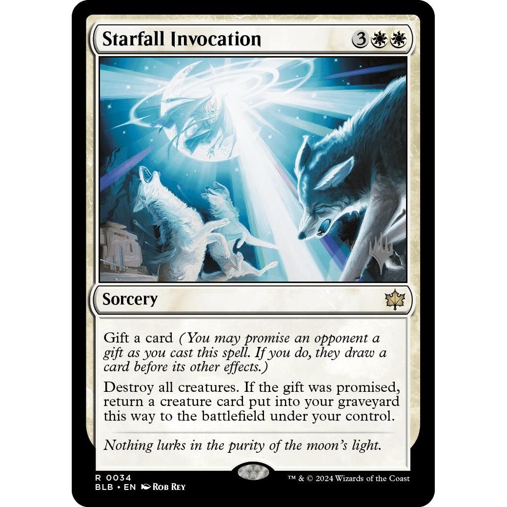Image for Starfall Invocation (34) (PPBLB) - Magic: The Gathering