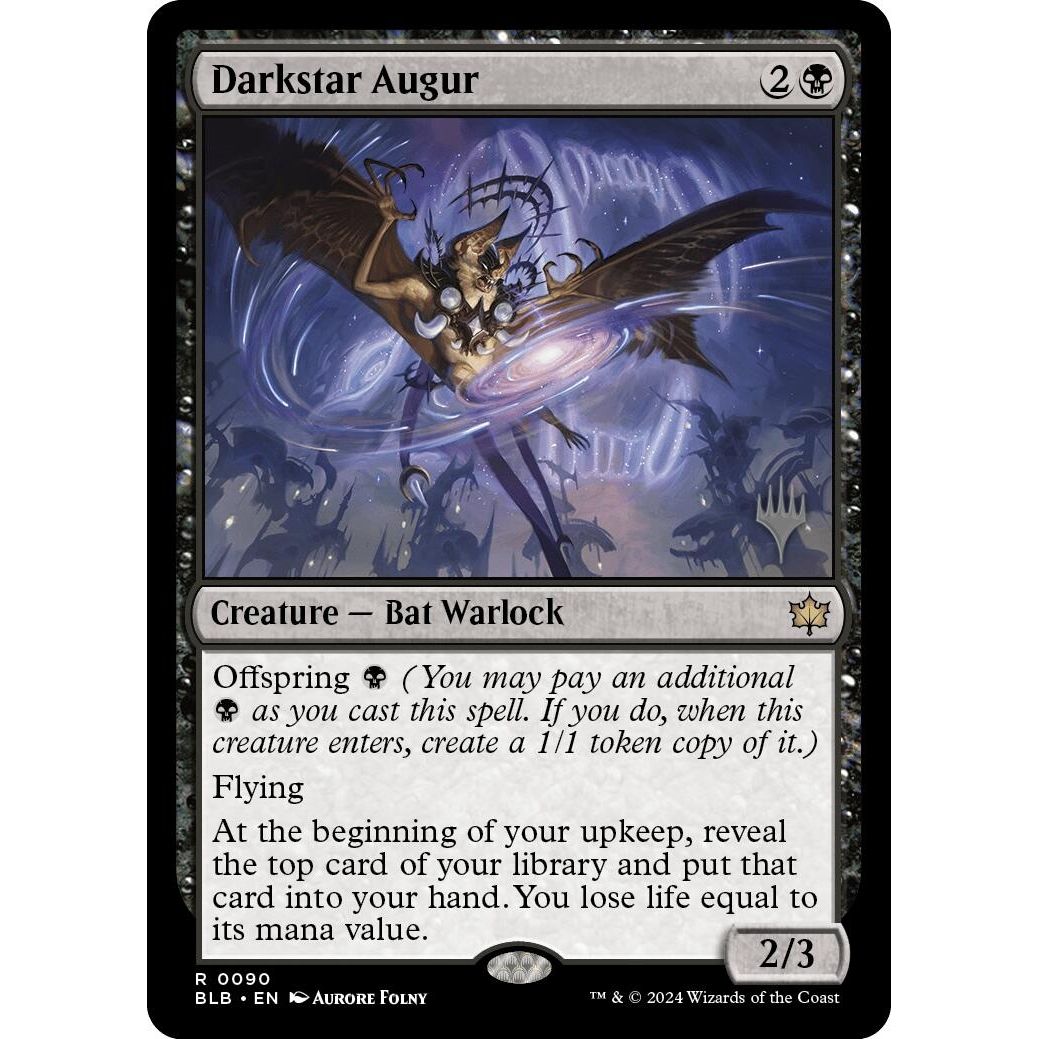 Image for Darkstar Augur (90) (PPBLB) - Magic: The Gathering