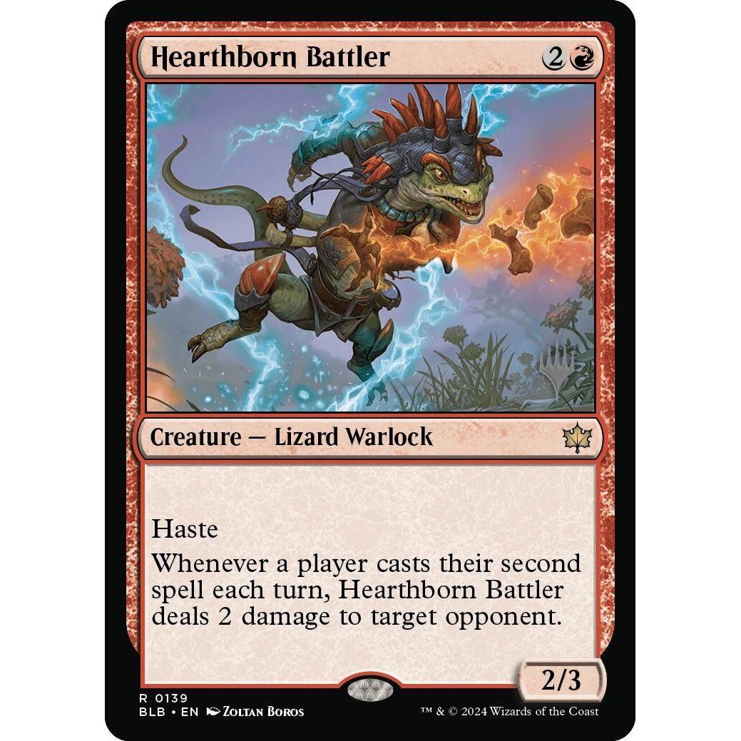 Image for Hearthborn Battler (139) (PPBLB) - Magic: The Gathering