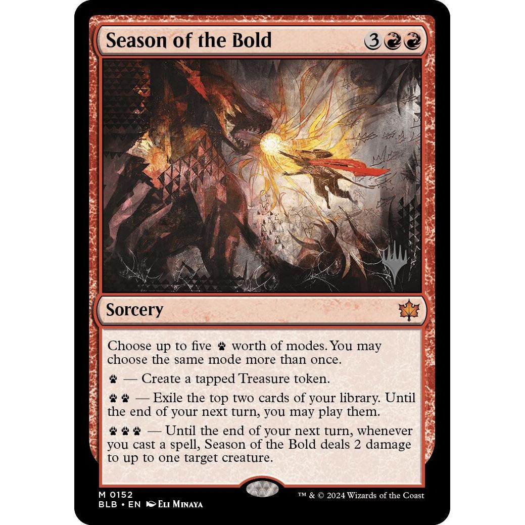 Image for Season of the Bold (152) (PPBLB) - Magic: The Gathering