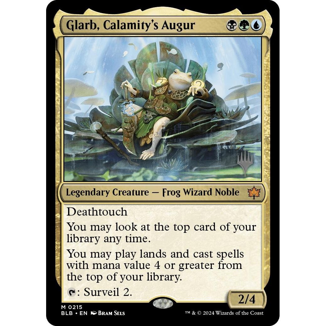 Image for Glarb, Calamity's Augur (215) (PPBLB) - Magic: The Gathering
