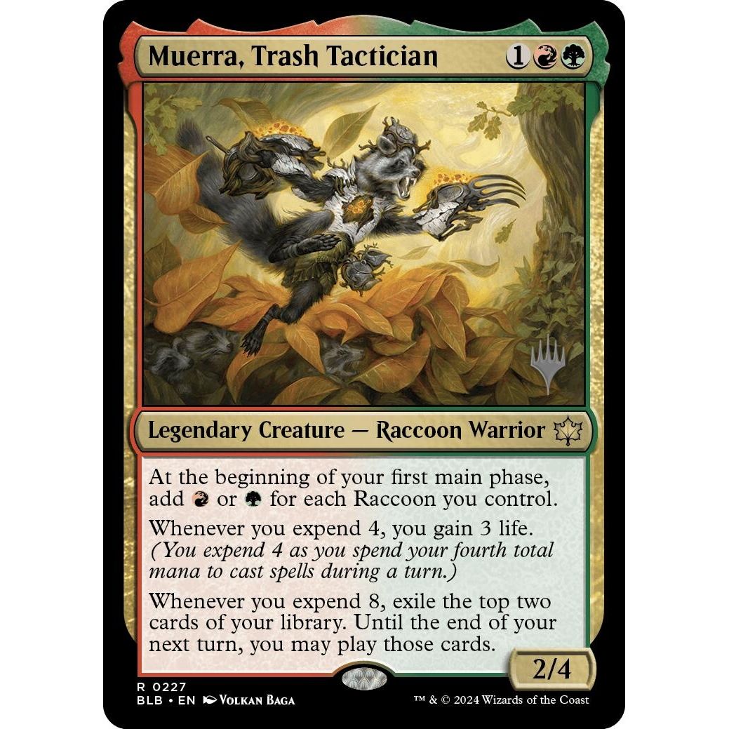 Image for Muerra, Trash Tactician (227) (PPBLB) - Magic: The Gathering
