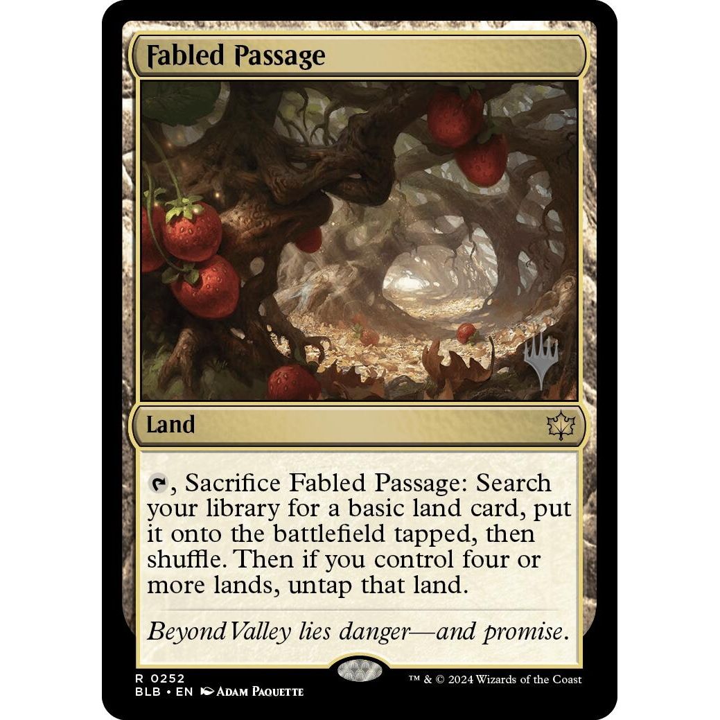 Image for Fabled Passage (252) (PPBLB) - Magic: The Gathering