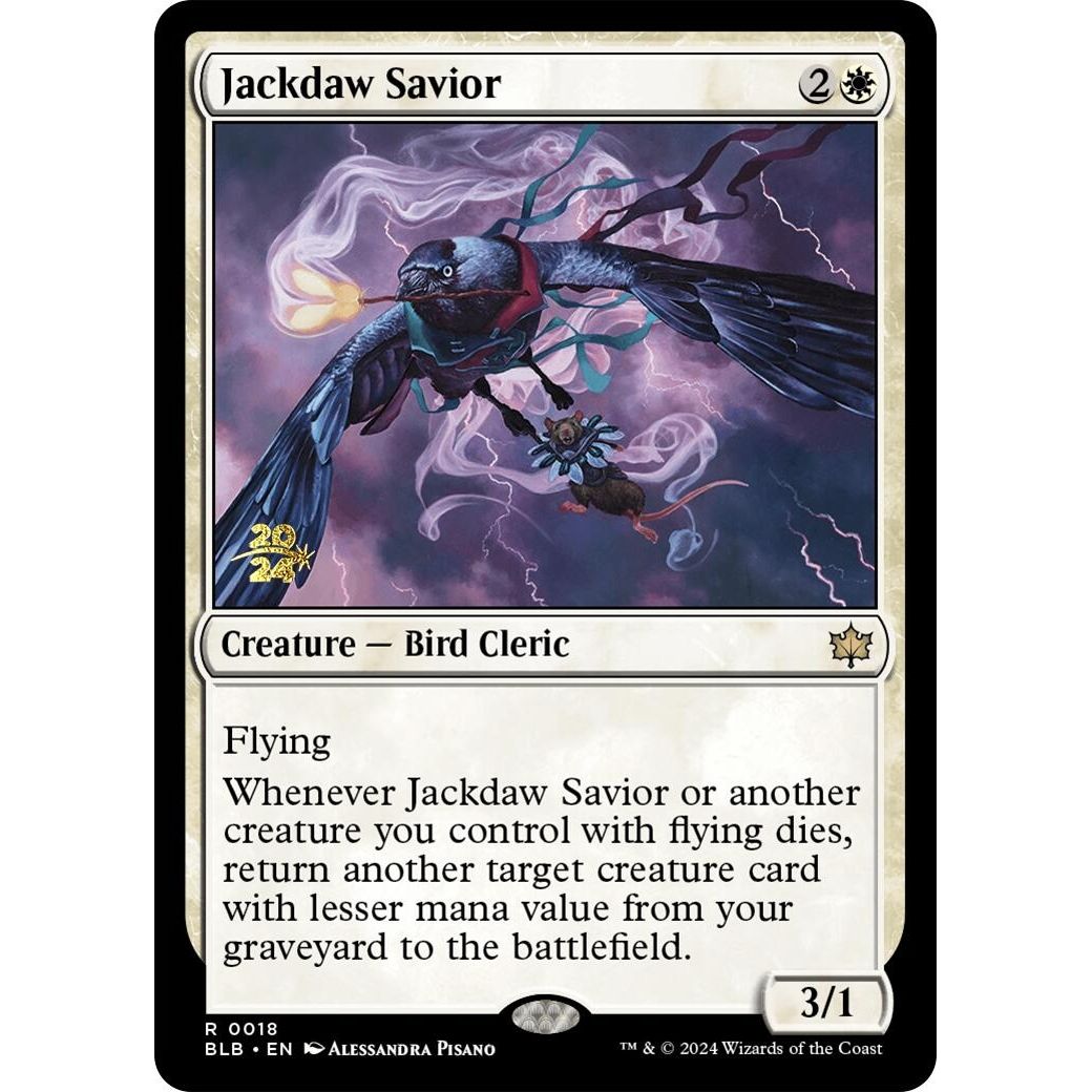 Image for Jackdaw Savior (18) (PRE) - Magic: The Gathering